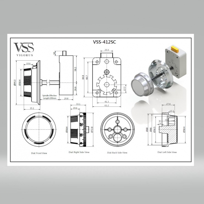  VSS-412SC規格圖